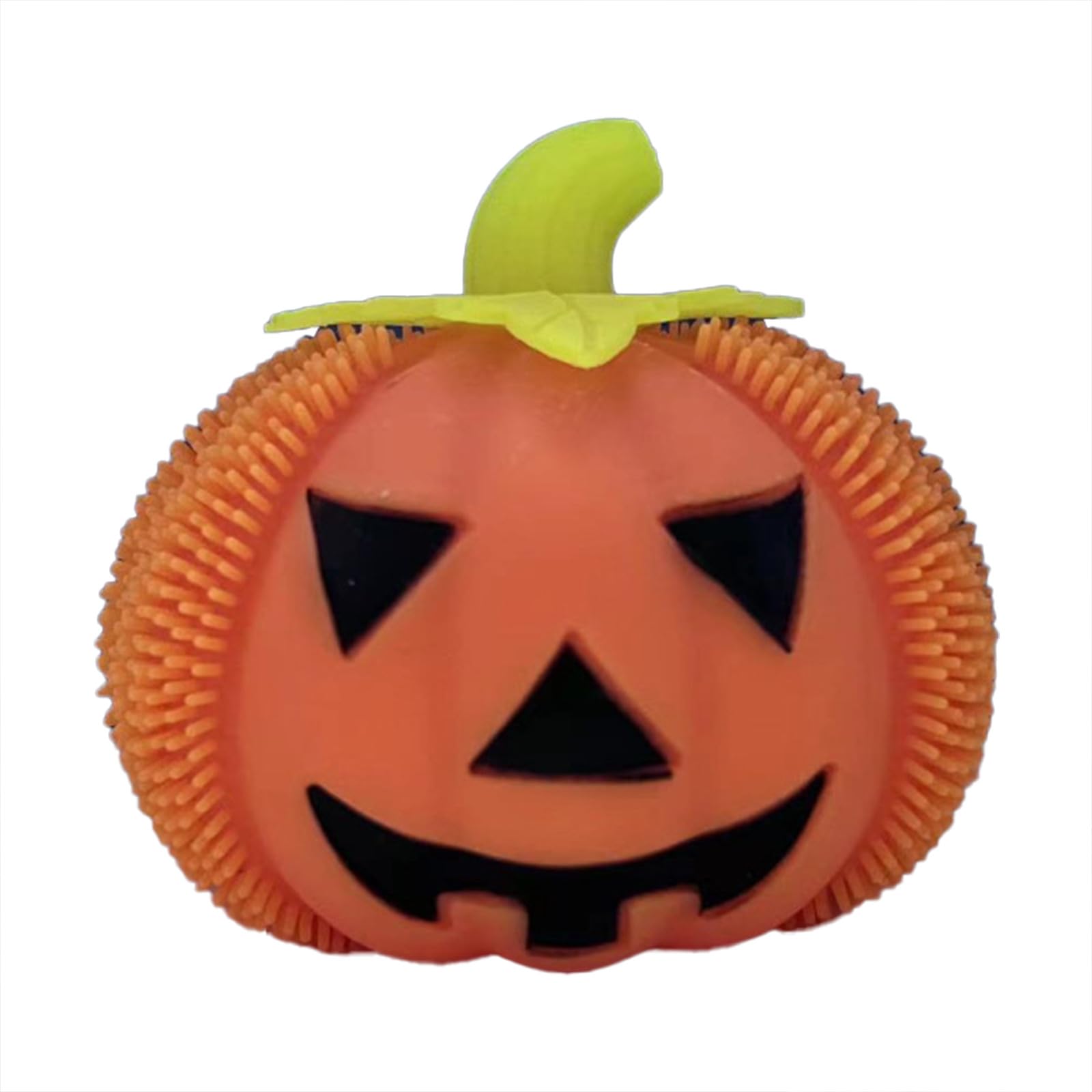 Light Up Halloween Pumpkin Stress Ball Release Toy Simple Dimple Set (G, One Size)