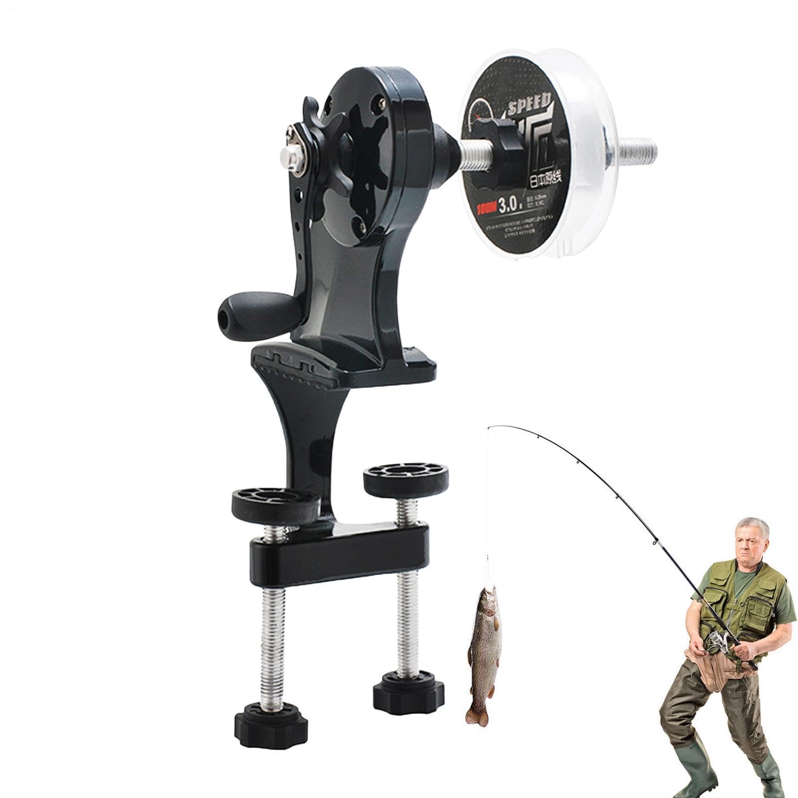 Avvolgitore Per Lenze Per Mulinelli Da Pesca Utensile Portatile Regolabile | Macchina Avvolgilinea Per Pesca Per Fiume Bacino Lago Stagno E Offshore Per Professionisti Padri E Appassiona
