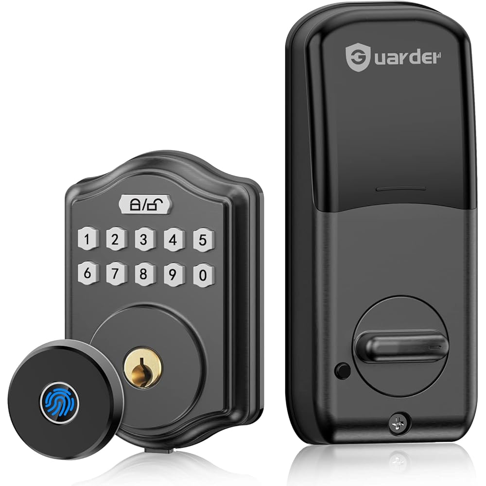 11/mo Finance Smart Keyless Entry Door Lock, Guarder Smart Deadbolt