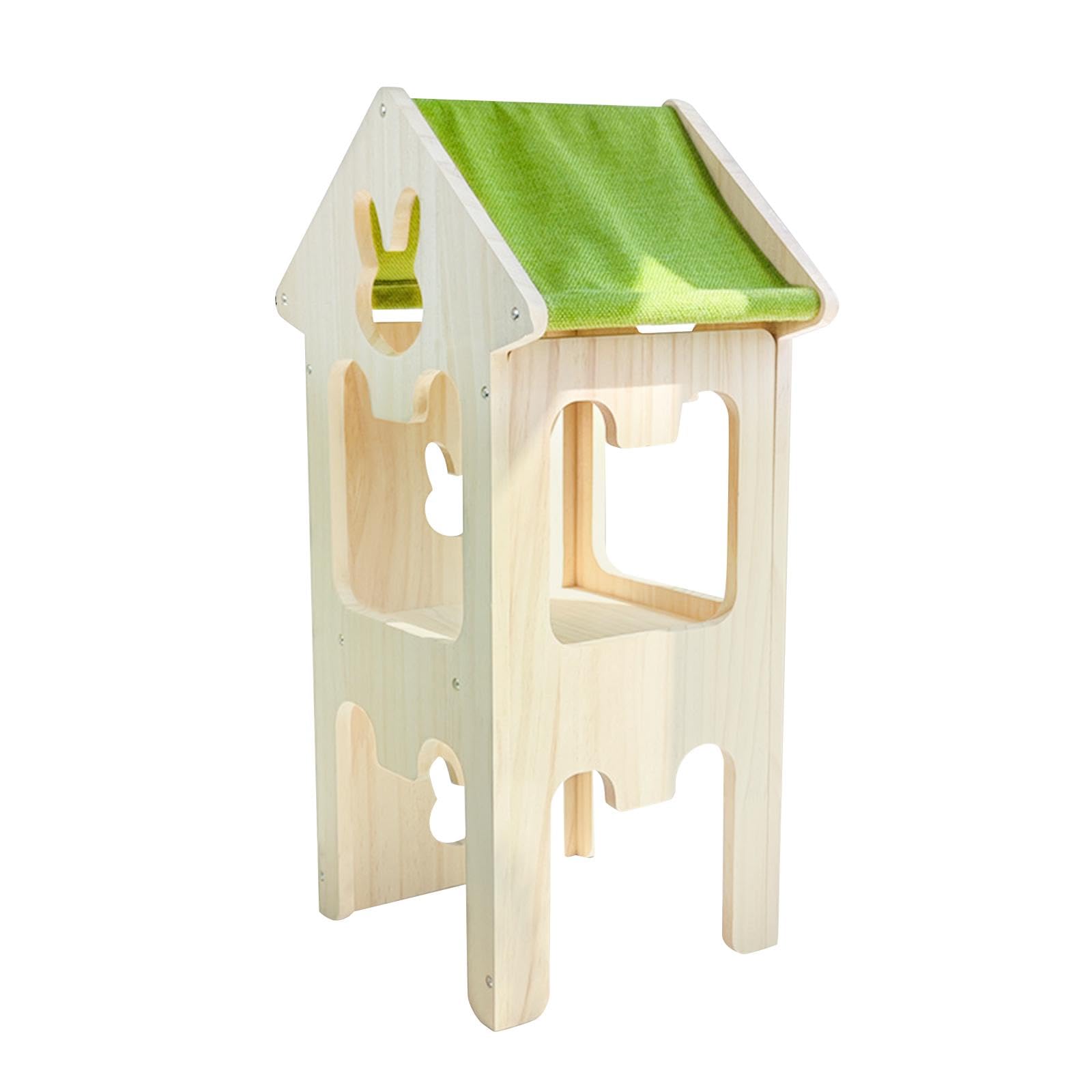 Baoblaze Bunny House Habitat Decor Hideaway Hut Small Pets Activity Toy Hamster Hideout for Rabbit, Chinchilla, Ferret, Style G
