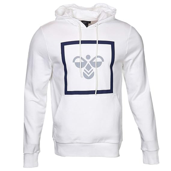 hummel Helder Off-White Hoodie for Men 