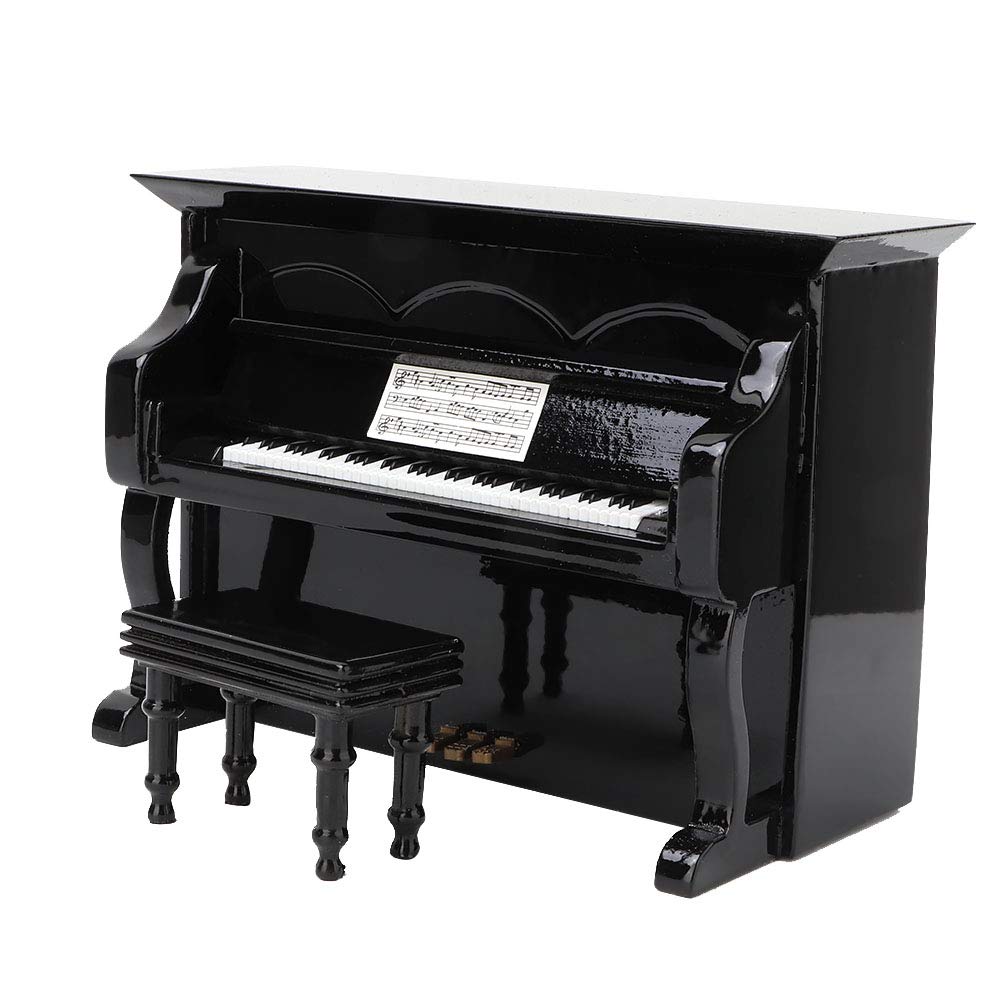 CHICIRIS Modello di Pianoforte in Miniatura, Elegante Design in Tiglio