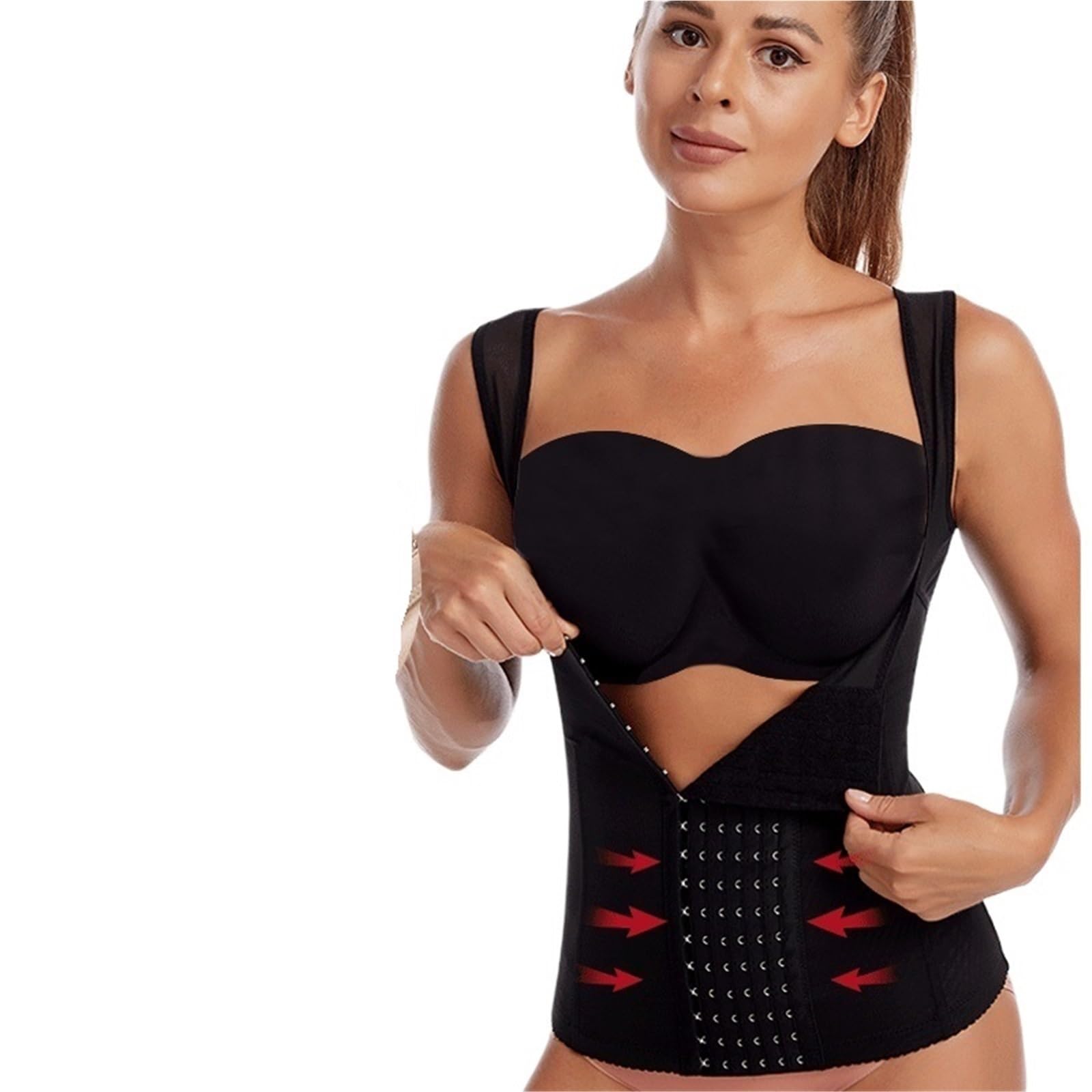 Body Modellante Body Shaper Donna Guaina Dimagrante Pancia Piatta Vita Trainer