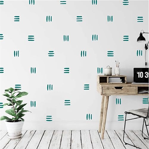 120 calcomanías de pared de línea moderna bohemio cuarto de bebé sala de estar escandinavo decoración del hogar murales autoadhesivos Vinyo regalo