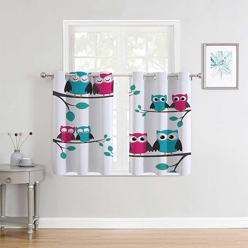 Miniatura 2 de Darkening Curtains for Livingroom Nursery Doorway Curtain Rod Cortinas para Ventanas De Cuarto 85Inch Width by 108Inch Length,2 Panels