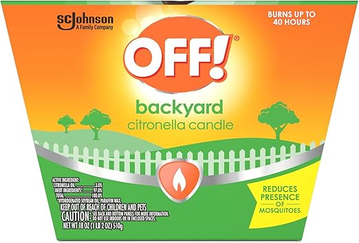 Off! Scented Citronella Candle