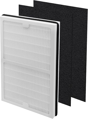 Miniatura 7 de True HEPA y 2 filtros de repuesto de carbono Idylis D compatibles con purificador de aire Idylis D AC-2118, AC-2123, IAP-10-280, 1AP10280 filtros