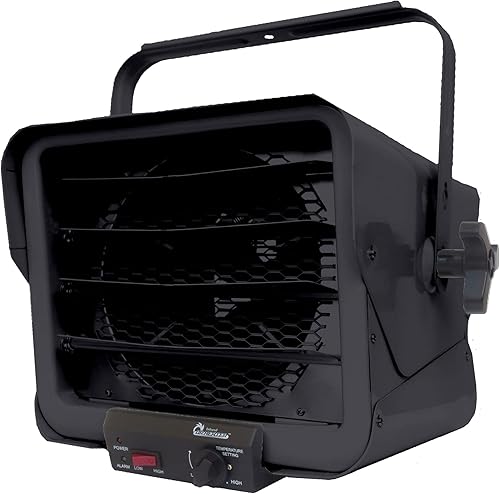 Miniatura 7 de Dr. Heater DR966 - Calentador comercial de garaje con cable de 240 voltios, 3000 vatios6000 vatios, DR966 240 V, negro