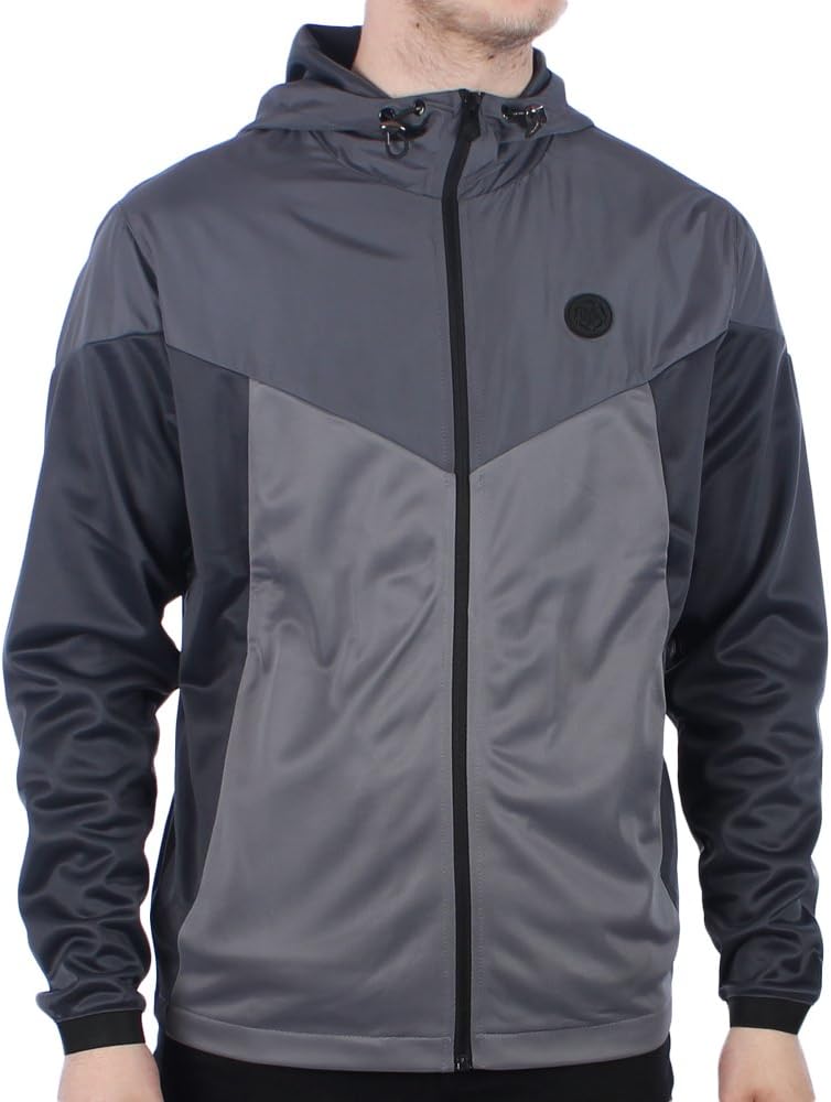 Nicholas Deakins Mens Rebellion Charcoal Tricot Track Top - XL