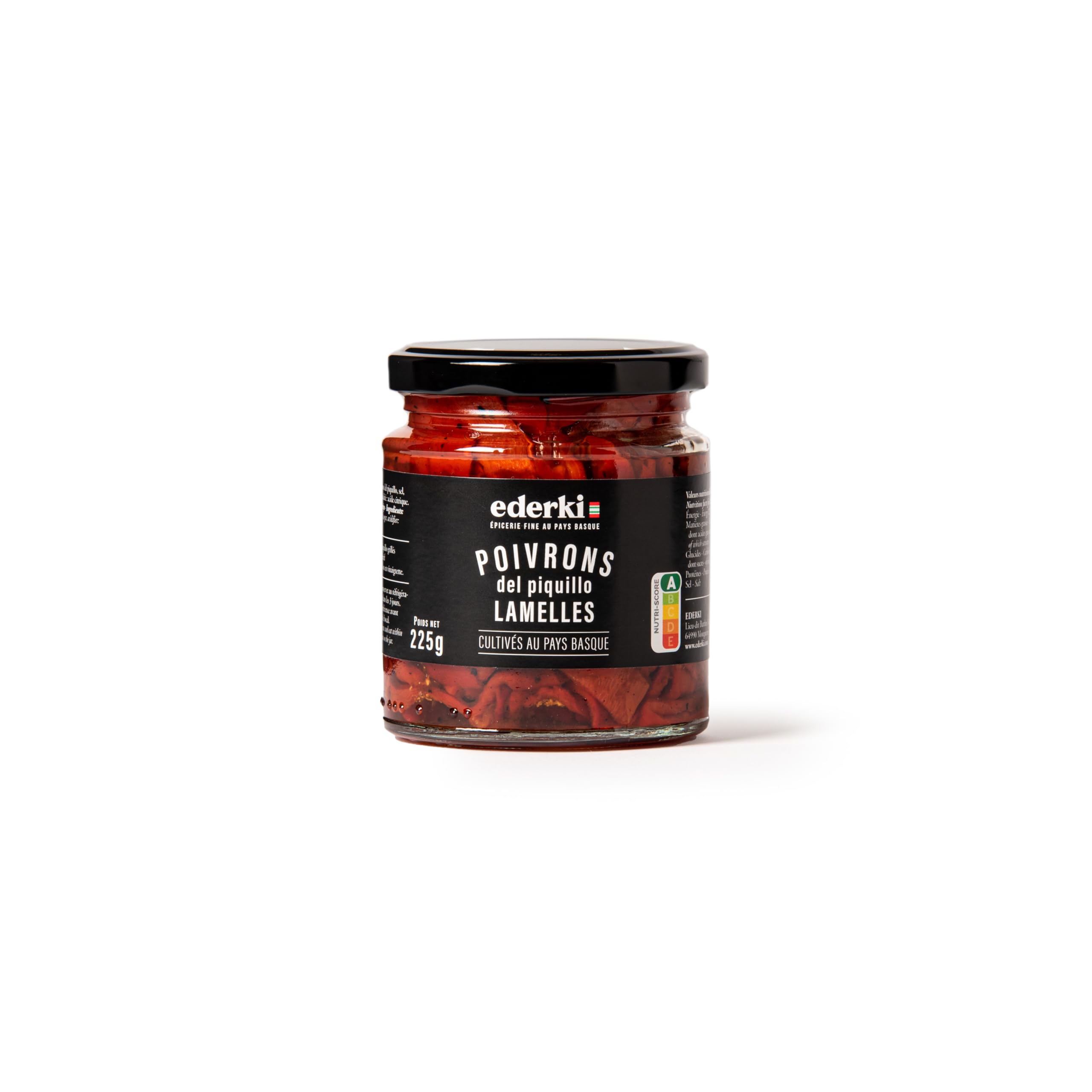 EDERKI - Poivrons del piquillo en lamelles 225g