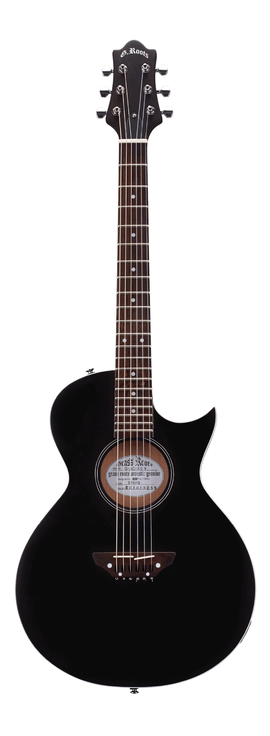 Amazon | GrassRoots G-AC/N See Thru Black Satin エレクトリック