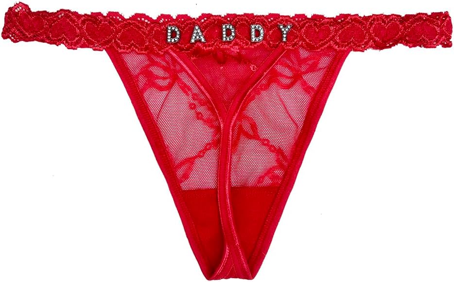 Personalized Thongs with Name - Custom Thong with Name, Personalized Gifts, Customized DADDY Thongs Funny Underwear