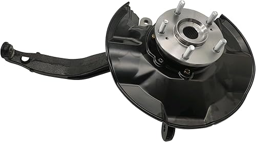 Miniatura 3 de Conjunto de cojinete de cubo de rueda delantera derechalado del pasajero y nudillo de dirección para Honda Accord 2008-2012 Acura TSX 2009-2014