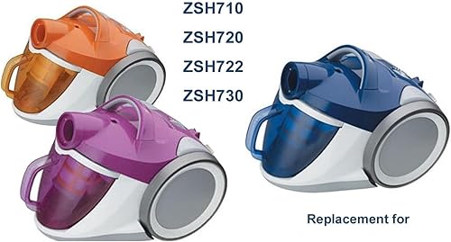 Miniatura 3 de TOPINCN 4pcs Highly Effective Vacuum Filters, Improve Cleaning Performance with Cartridge Filters, Replacement Filter for Electrolux ZSH720