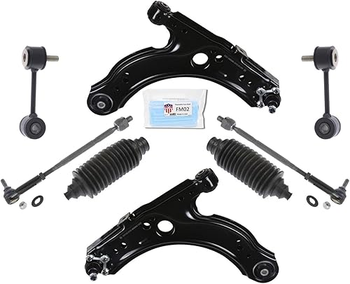 Miniatura 2 de Lower Control Arms Tie Rods Sway Links Kit Replacement Parts For Volkswagen Beetle 1998-2010
