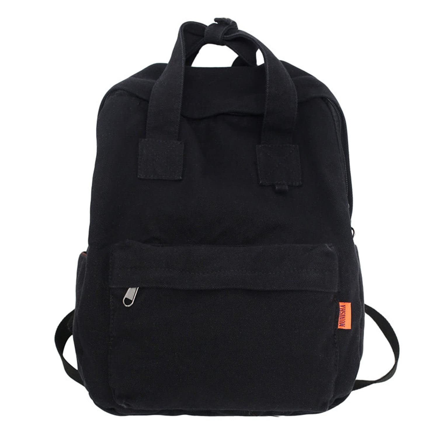 MaxxCloud Vintage Denim Laptop Backpack Casual Canvas Daypack Handbag Purse Lightweight Rucksack Shoulder Bag