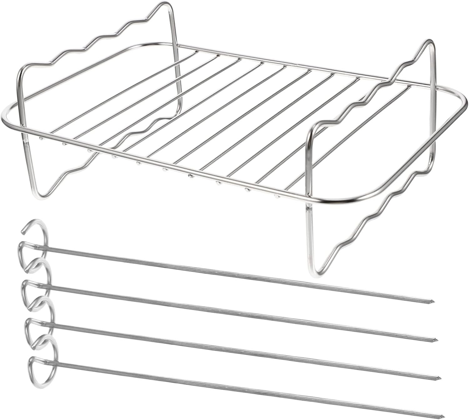 Air Fryer Grill Grills Airfryer Grilling Rack Air Fryer Vertical Racks Air Fryer Kebab Rack Creative Grill Rack Air Fryer Rack Air Fryer Accessory Barbecue Rack Stainless Steel Air Fryer Grill Grills Airfryer Grilling Rack Air Fryer Vertical Racks Air Fryer Kebab Rack Creative Grill Rack Air Fryer Rack Air Fryer Accessory Barbecue Rack Stainless Steel