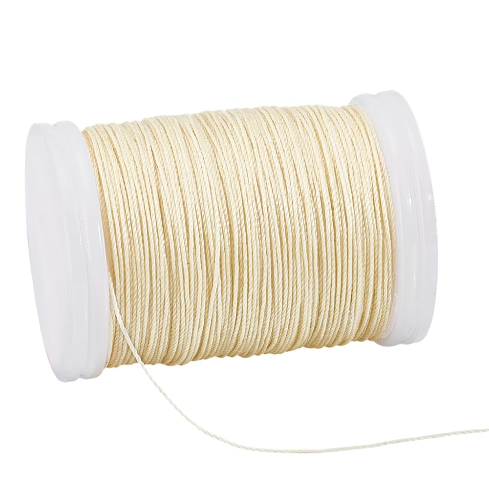 PH PandaHall 0.5mm Waxed Cord