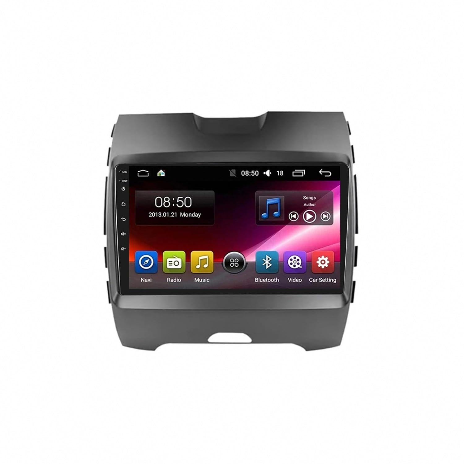 Pantalla touchscreen de 4 núcleos con Bluetooth y Mirror Link para Ford Edge 2015-2018 8