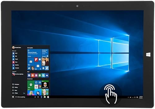 Microsoft Tablet Surface 3, Intel Atom x7 x7-Z8700, 1.6 GHz, 4 GB, 64 GB SSD, Windows 10, Plata, 10.8"
