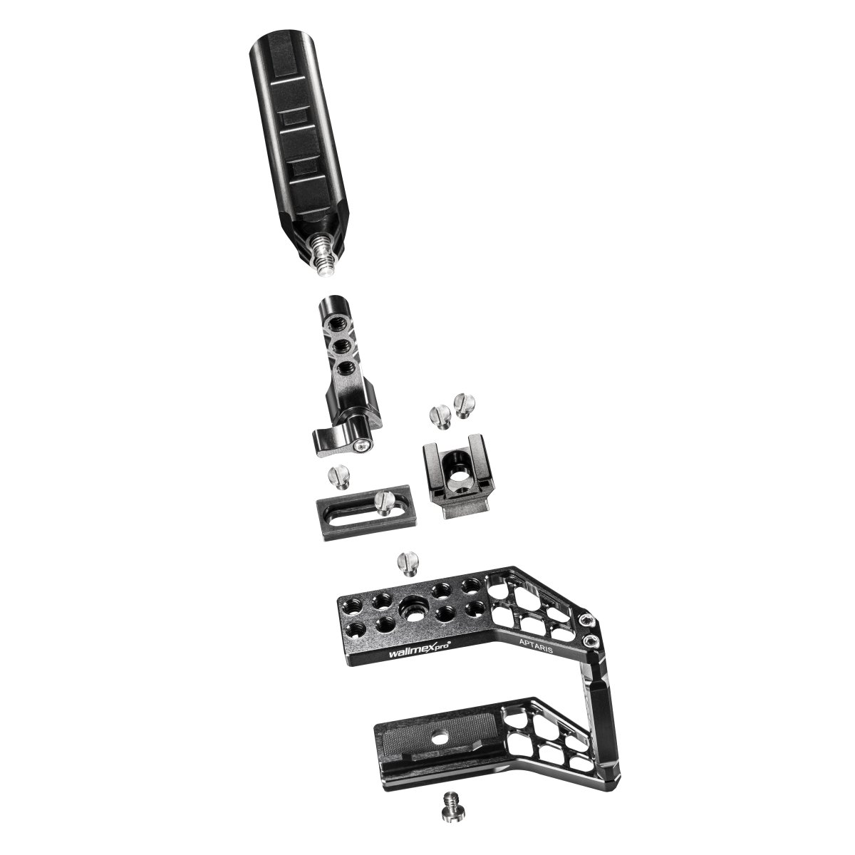 Walimex Pro Aptaris Black Magic Pocket Camera Support cage ajustable pour Caméscope