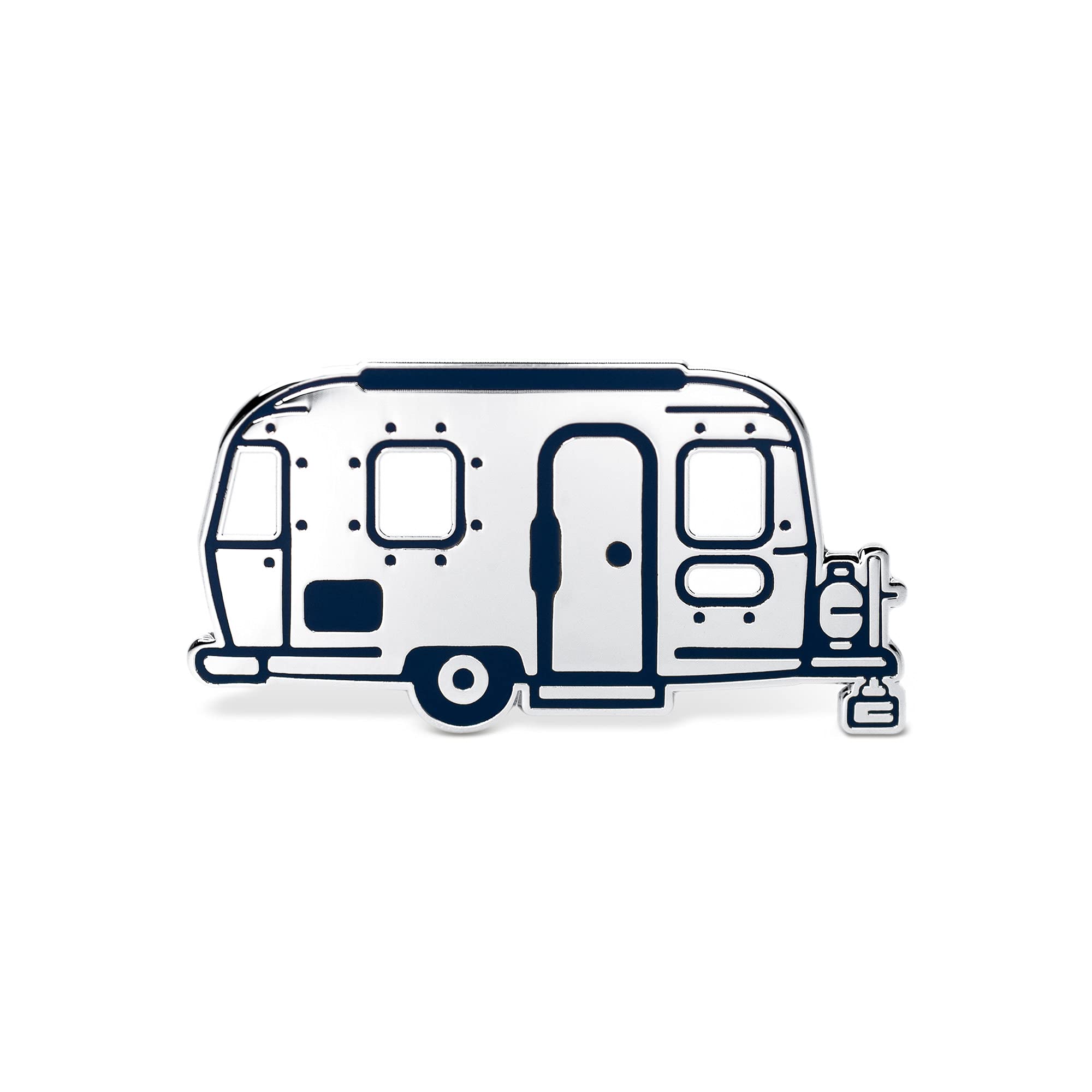 Winks For DaysHappy Camper Travel Trailer Hard Enamel Pin