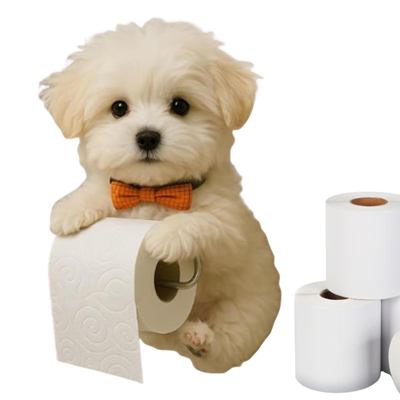 Portarrollos de Papel Higiénico de Animal Estante de Almacenamiento de