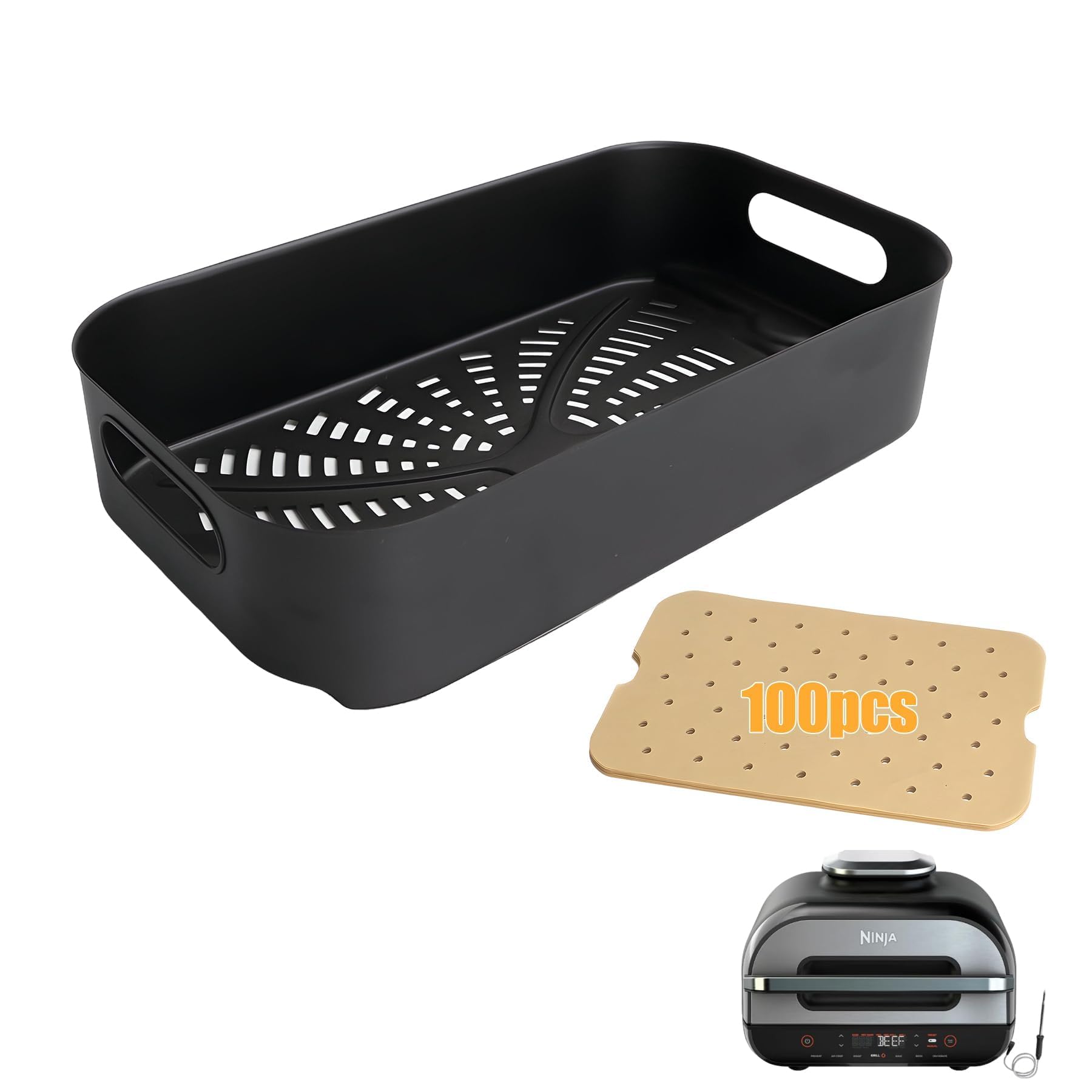 Foodi FG551 Non-stick Combo Crisper Basket Parts for Ninja Foodi