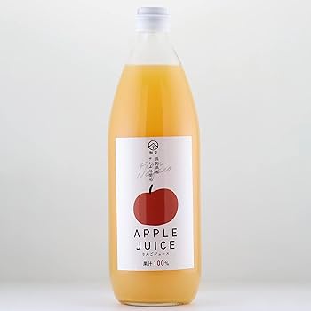 Amazon.co.jp: りんごジュース 1L ×6本セット 長野県産 サンふじ