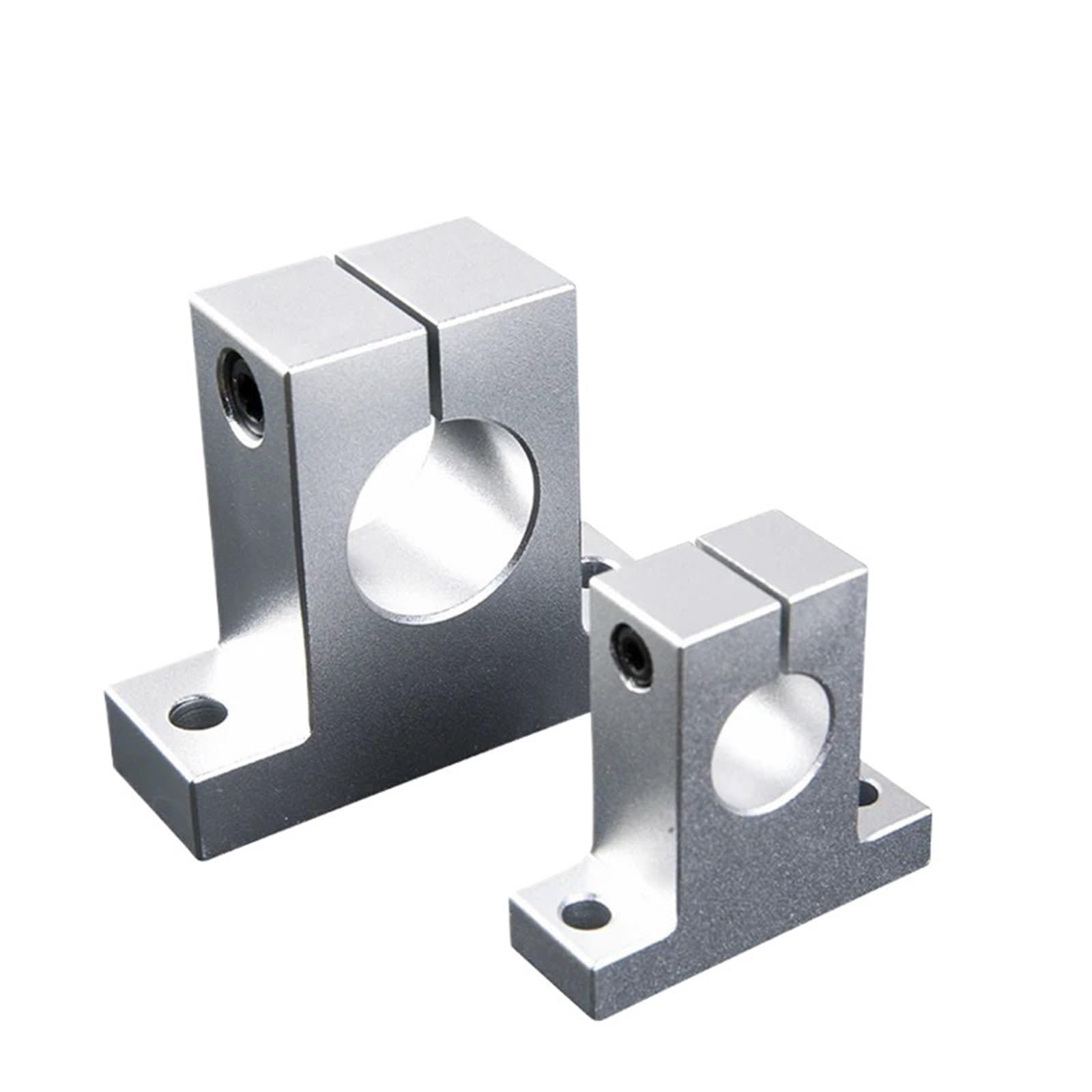 Soporte vertical de eje óptico lineal con marco de rodamiento de aleación de aluminio, soporte de varilla pulido SK/8 mm-SK/60 mm, 1 unidad(SK 40mm)