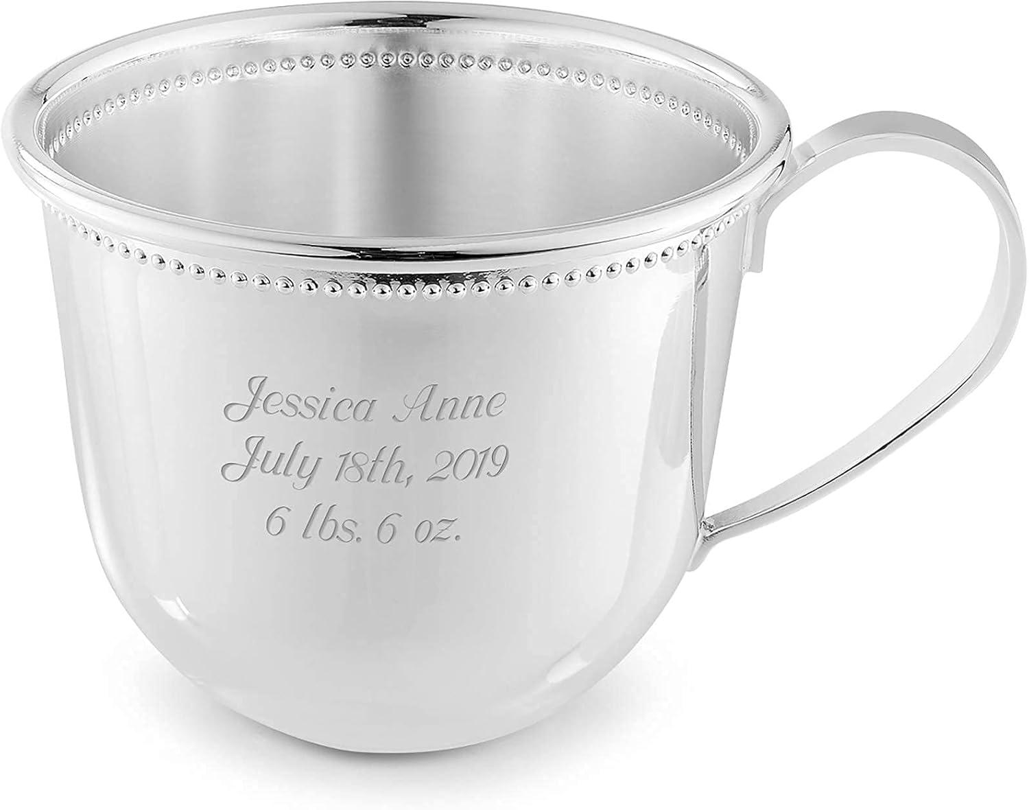 THINGS REMEMBERED Silver Baby’s First Cup (Free Customization)