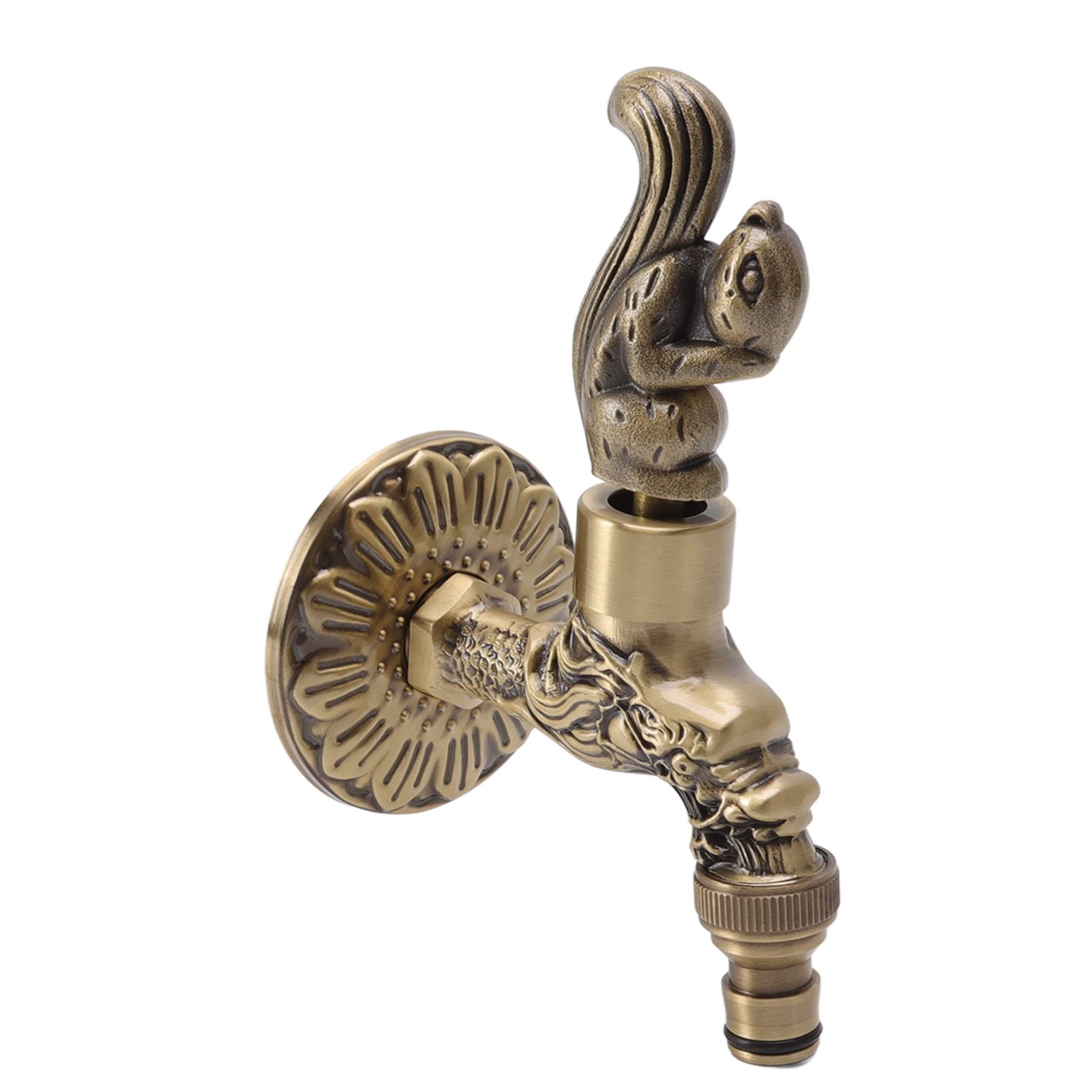 Robinet de bronze écureuil anti-corrosion en cuivre pour rénovation