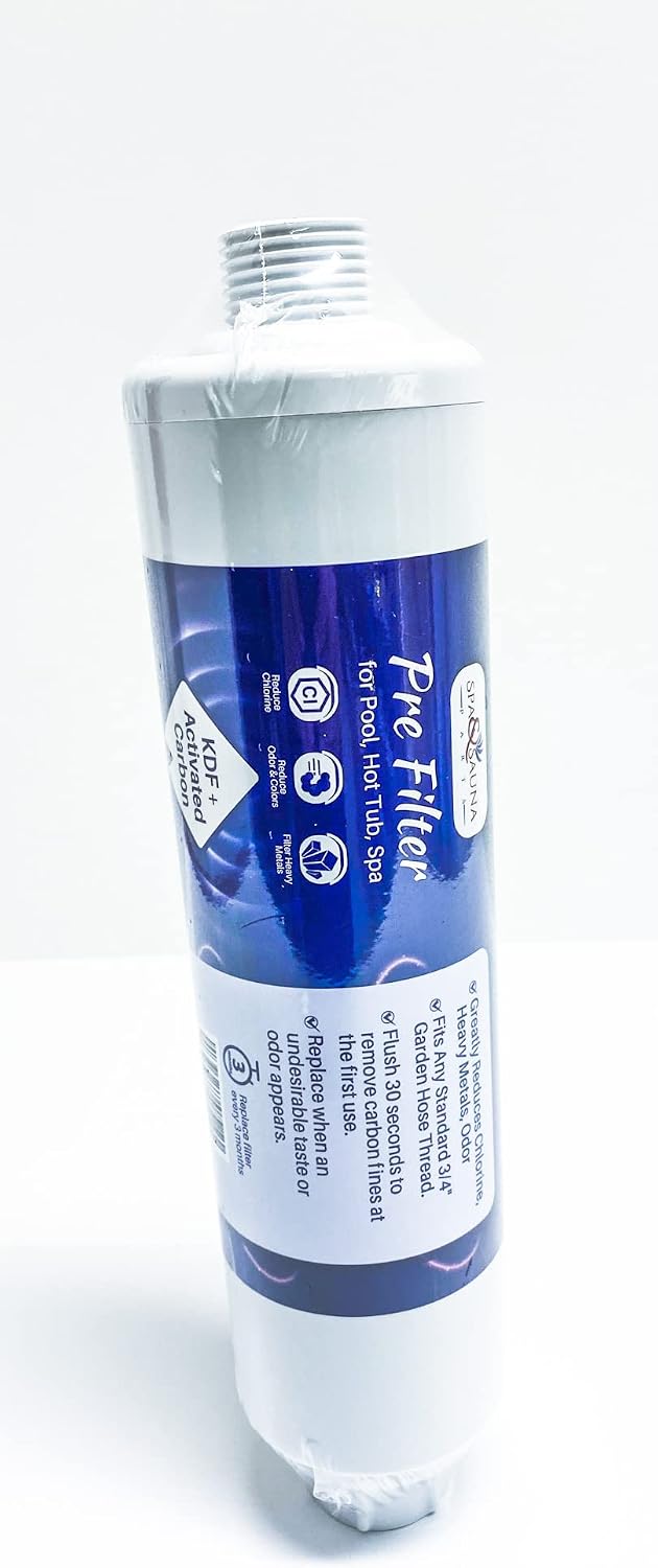 Spa & Sauna Parts Garden Hose End Water Filter All Purpose, Pool, spa, hot tub, Pets, car wash