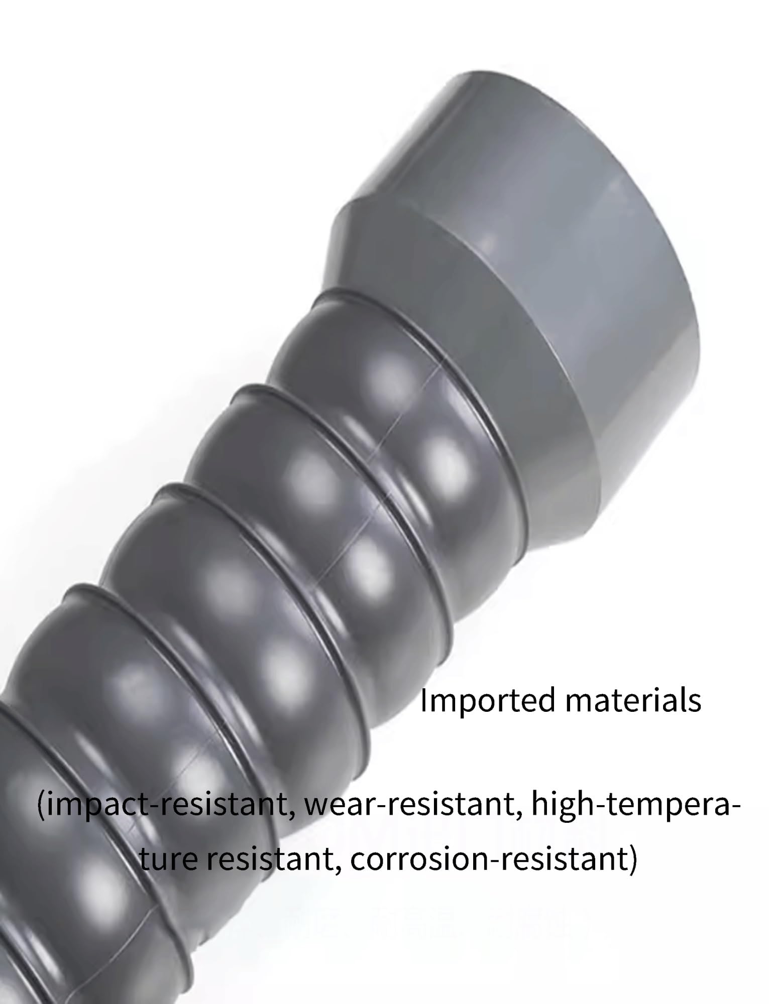 Manguera extractora de humos giratoria de 360°, brazo articulado con campana y válvula ajustable, colector de conductos de extracción de aire for grabadora de laboratorio.(11x250cm/4.3x98in)