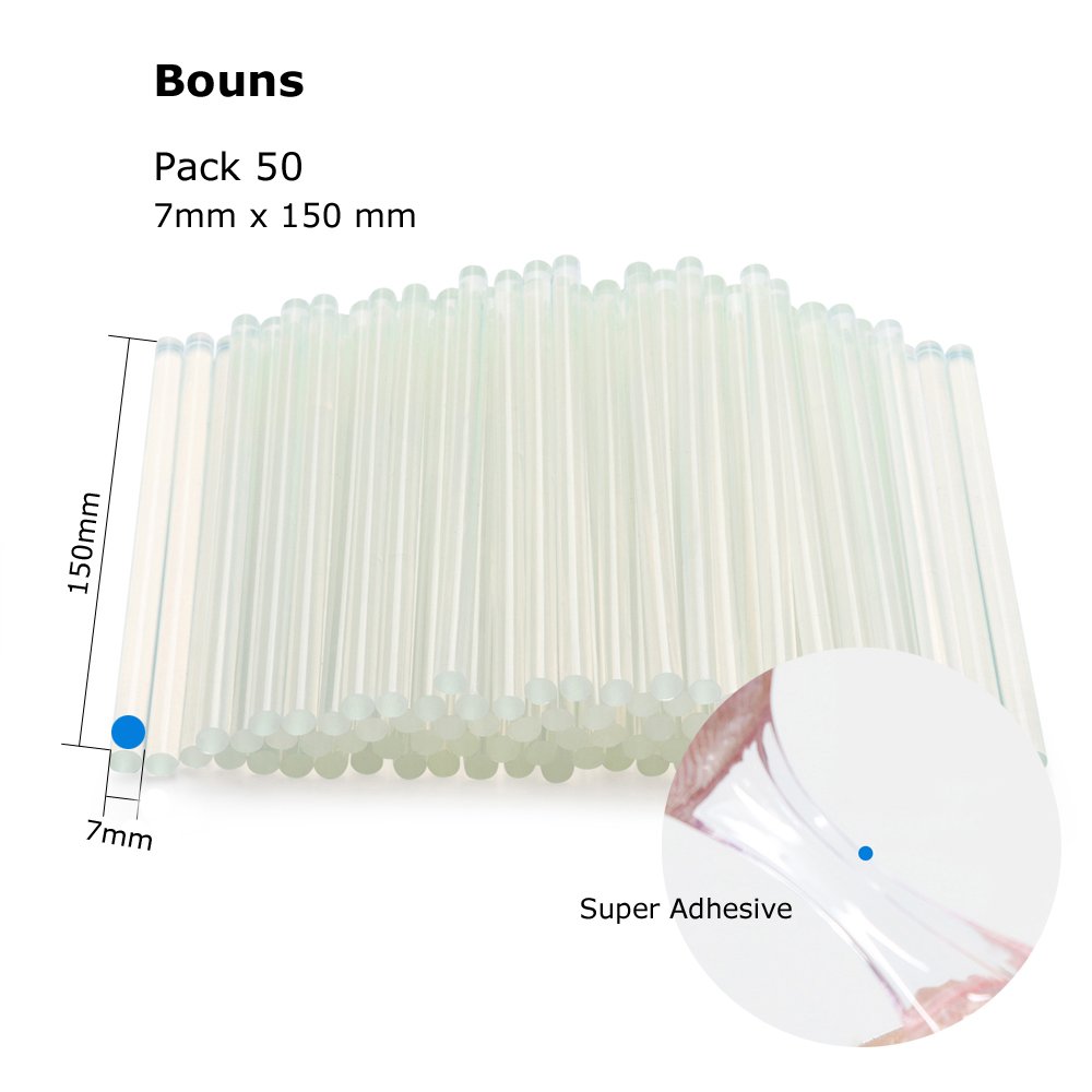 Hot Glue Gun with Carrying Case, Beeway® 20W Mini Glue Gun with 50pcs