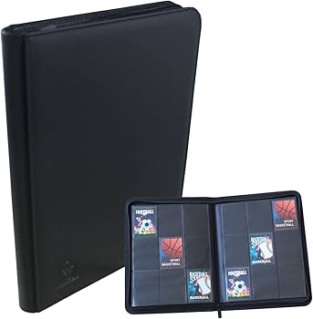 Amazon.com: WINTRA Premium 360 Pockets Black Zippered Playing Card