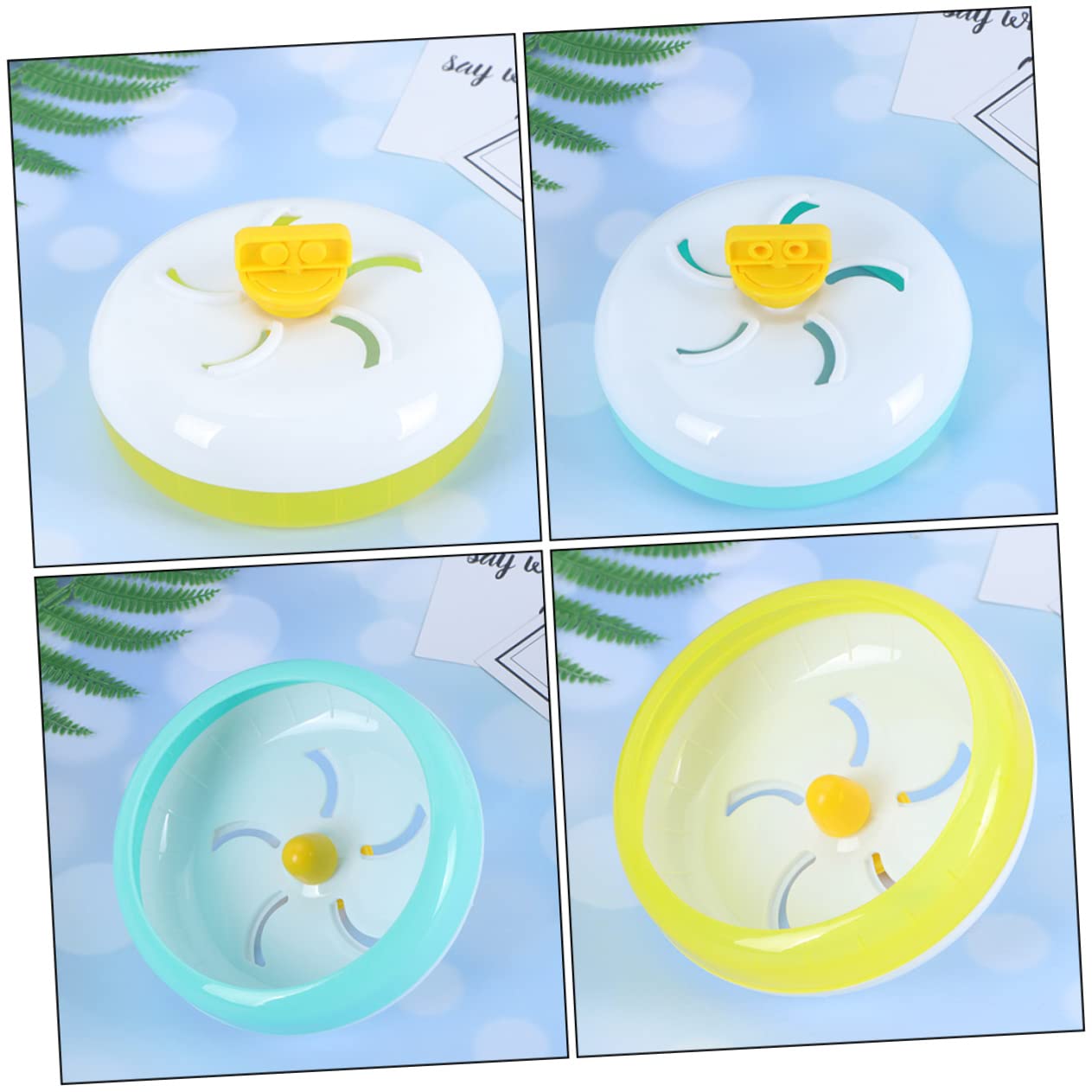 INOOMP 3pezzi Silenziosa Per Criceti Per Domestici Compatibile Criceti Gerbili e Colori Per Mantenere