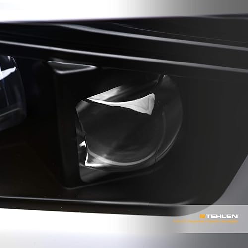 Miniatura 5 de Stehlen 642167819202 Compatible con Toyota Tundra 2014-2021 - Faros delanteros con proyector cuádruple secuencial LED completo con señal ámbar,