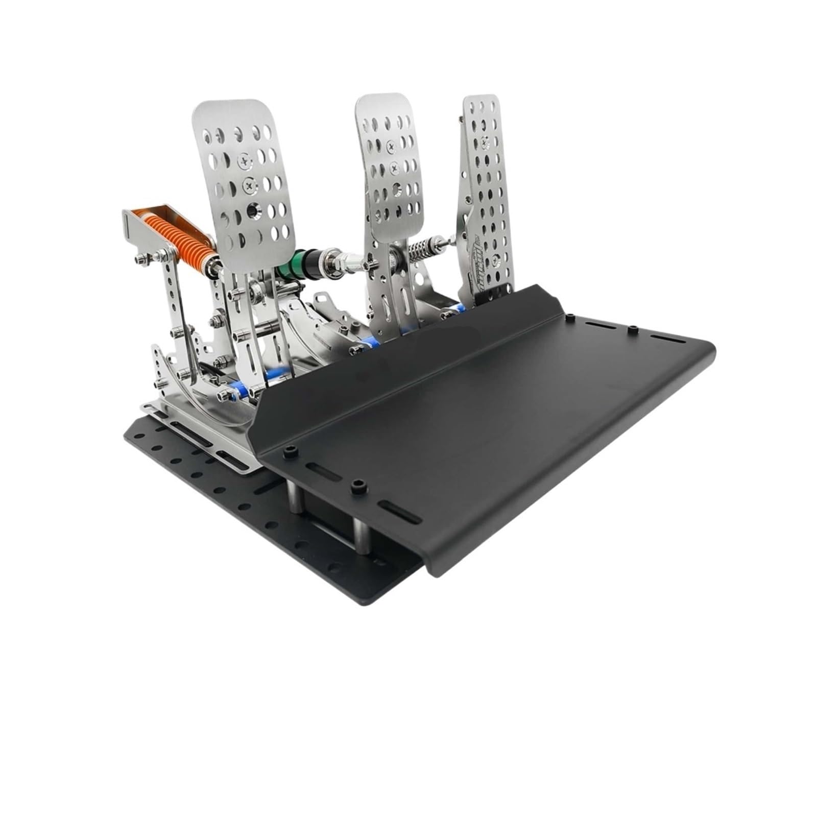 Car Pedals SimRuito Sim Racing LoadCell Pedals 3mm Stainless Steel Racing Simulator Cockpit Pedals Pc Game Gear Pedal Wheel Car Brake Pedal(3TB Package A)