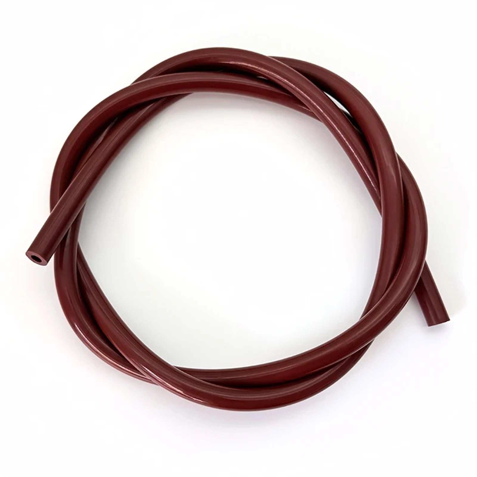Rubber Tubing Heat Resistant Colorful Food Grade Silicone Tube ID 4 5 6 7 8 9 10 12 16mm 1M Odorless Anti-Ageing Soft Drink Water Hose Hose(Coffee,1M_OD 12XID 8MM)