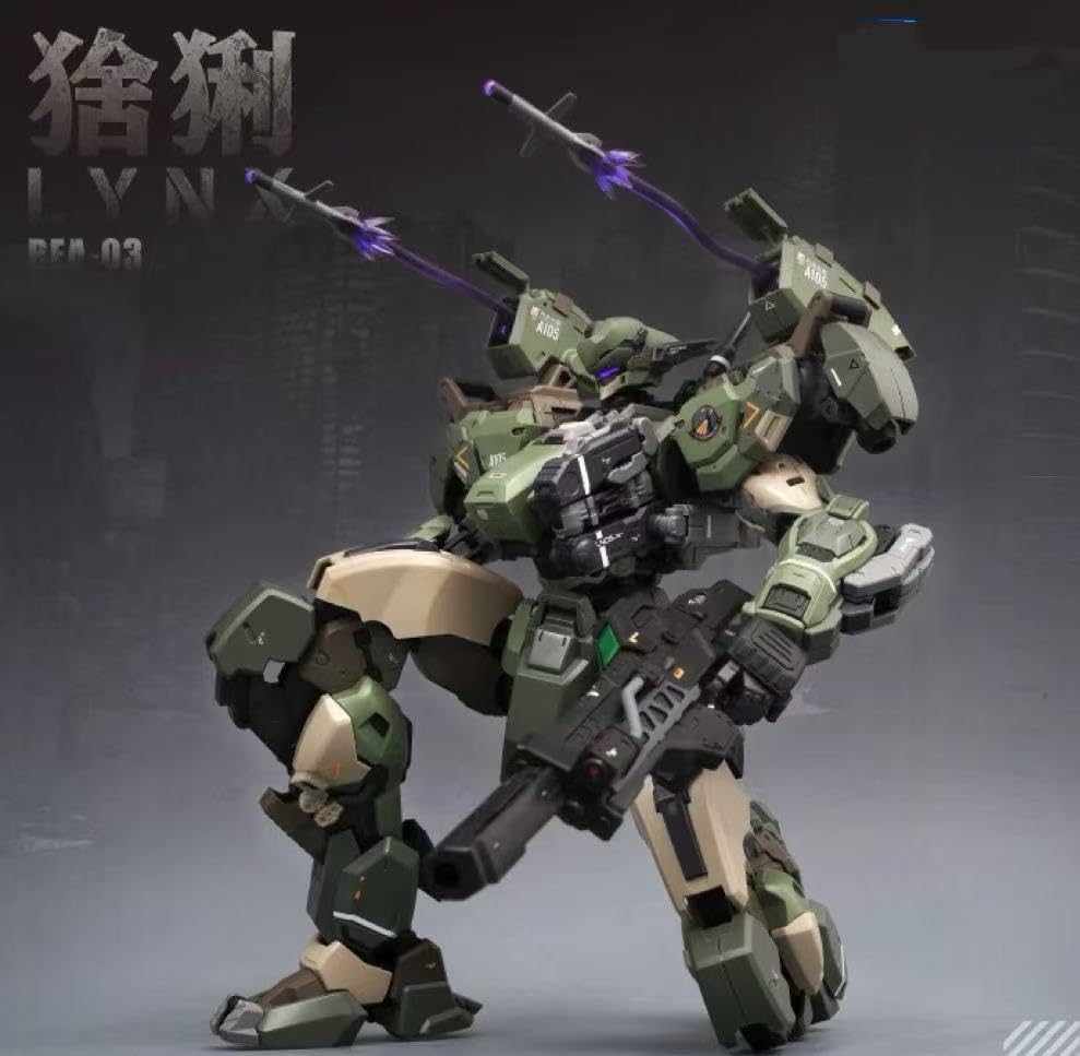 〈海外キット完成品〉リンクス Amazon | 1/100 スケール猞猁リンクスLYNX塗装済メカ 色分け済み