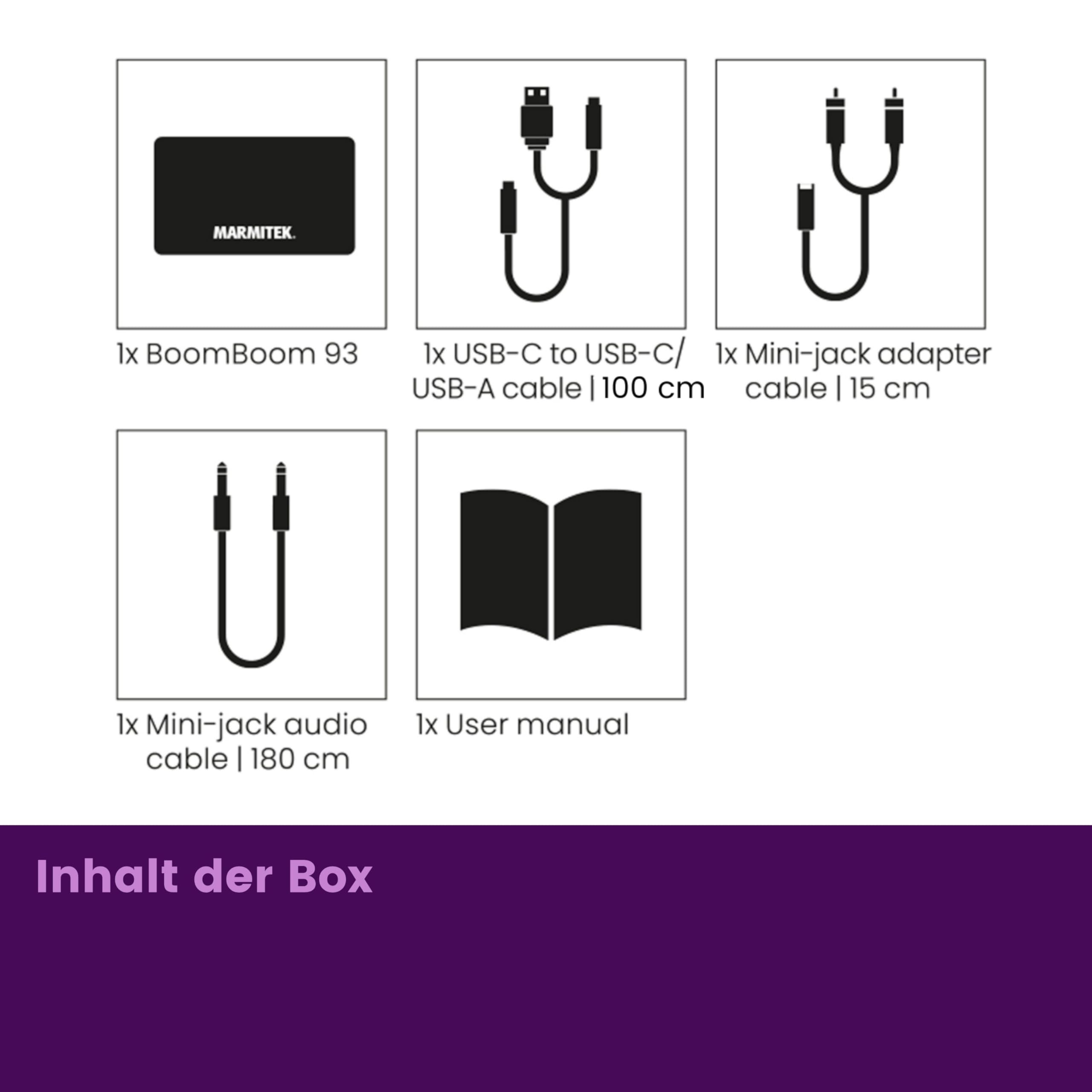 Marmitek BoomBoom 93 - Bluetooth Empfänger aptX Low Latency Toslink NFC | Audio Receiver für HiFi, Verstärker und Aktivlautsprecher, optischer Ausgang, 3,5 mm Klinke, Multipair und USB