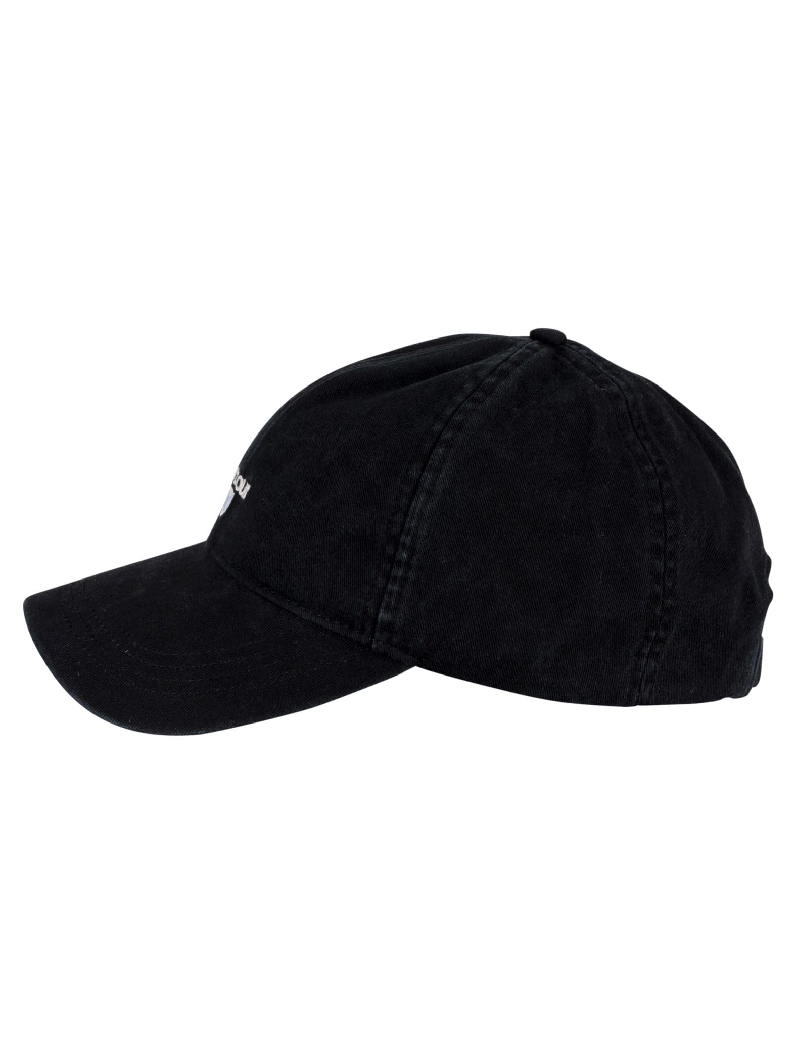 Barbour Uomo Cappellino Sportivo A Cascata, Black, One Size