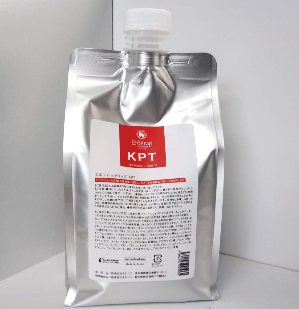 送料無料 エルコス ELLCOS ／ Eセラップ KPT 1000mL 3個 ／ Amazon | エルコス Eセラップ KPT 1000ml | Eセラップ | ヘア