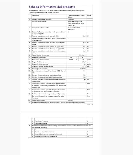 THOMSON 50 Pouces (126 cm) 4K Ultra HD Smart Android TV, Google Assistant, Wi-FI, Dolby Digital, Bluetooth, Triple-Tuner (Câble/Satellite/Antenne), HDMI, CI+, A+ Panneau – 50UA5S13