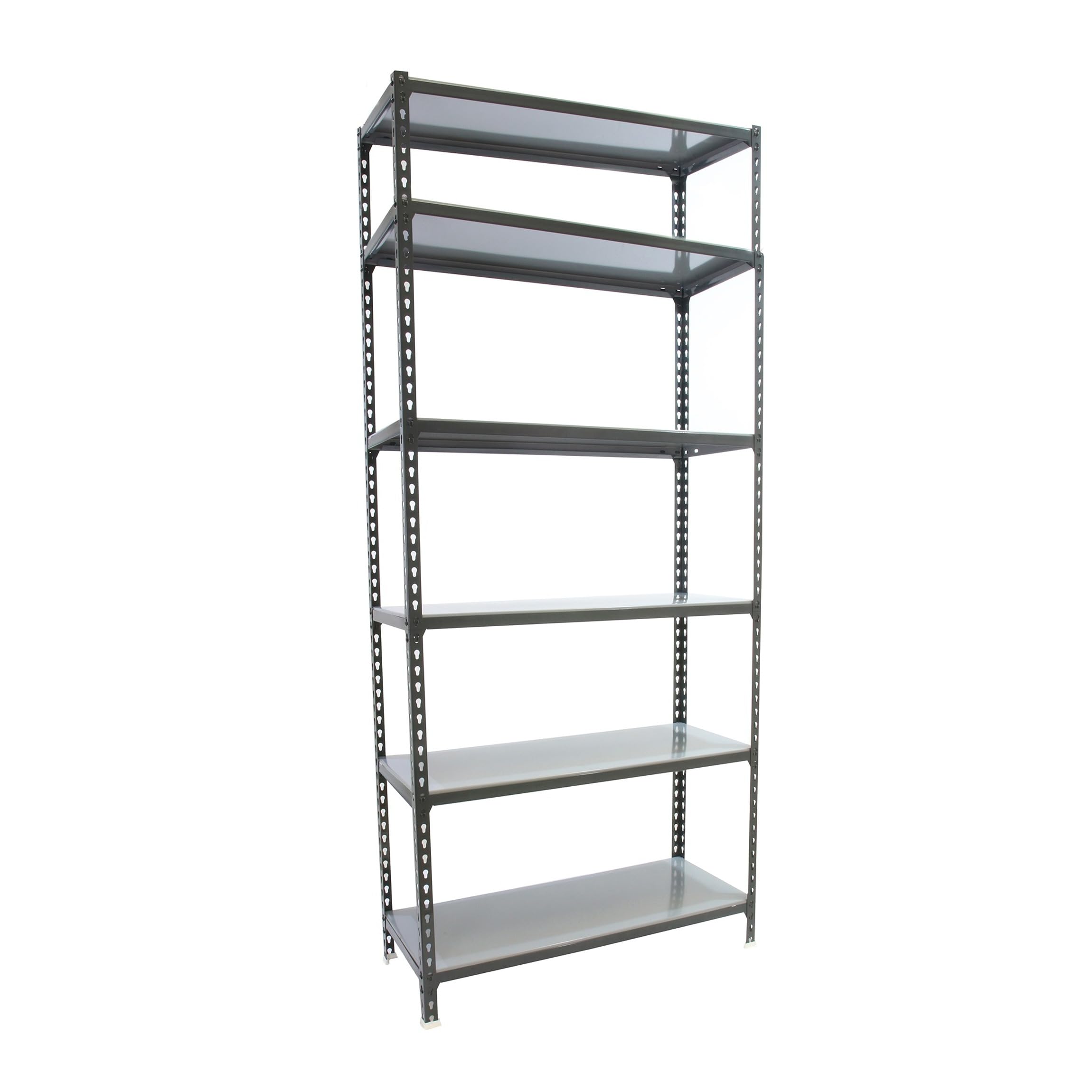 Simon Rack Étagère Rangement et 6 Niveaux Étagère Métallique Sans Vis; 200 kg par étagère, 2500 x 1100 x 400 mm
