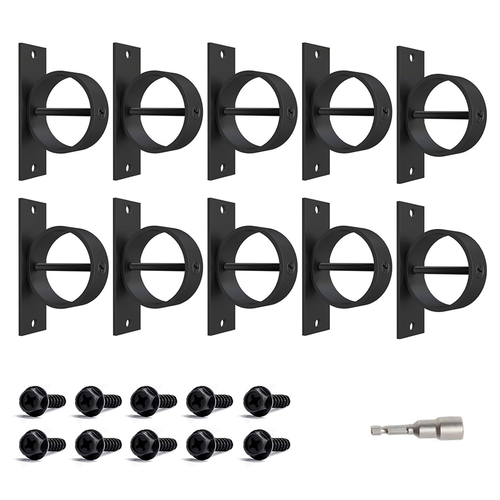 PIXZCSA Corrosion-Resistant Deck Hooks for Railing Secure and Durable for Entertainment Venue Easy to Install Ceiling Hooks Rope and Secure