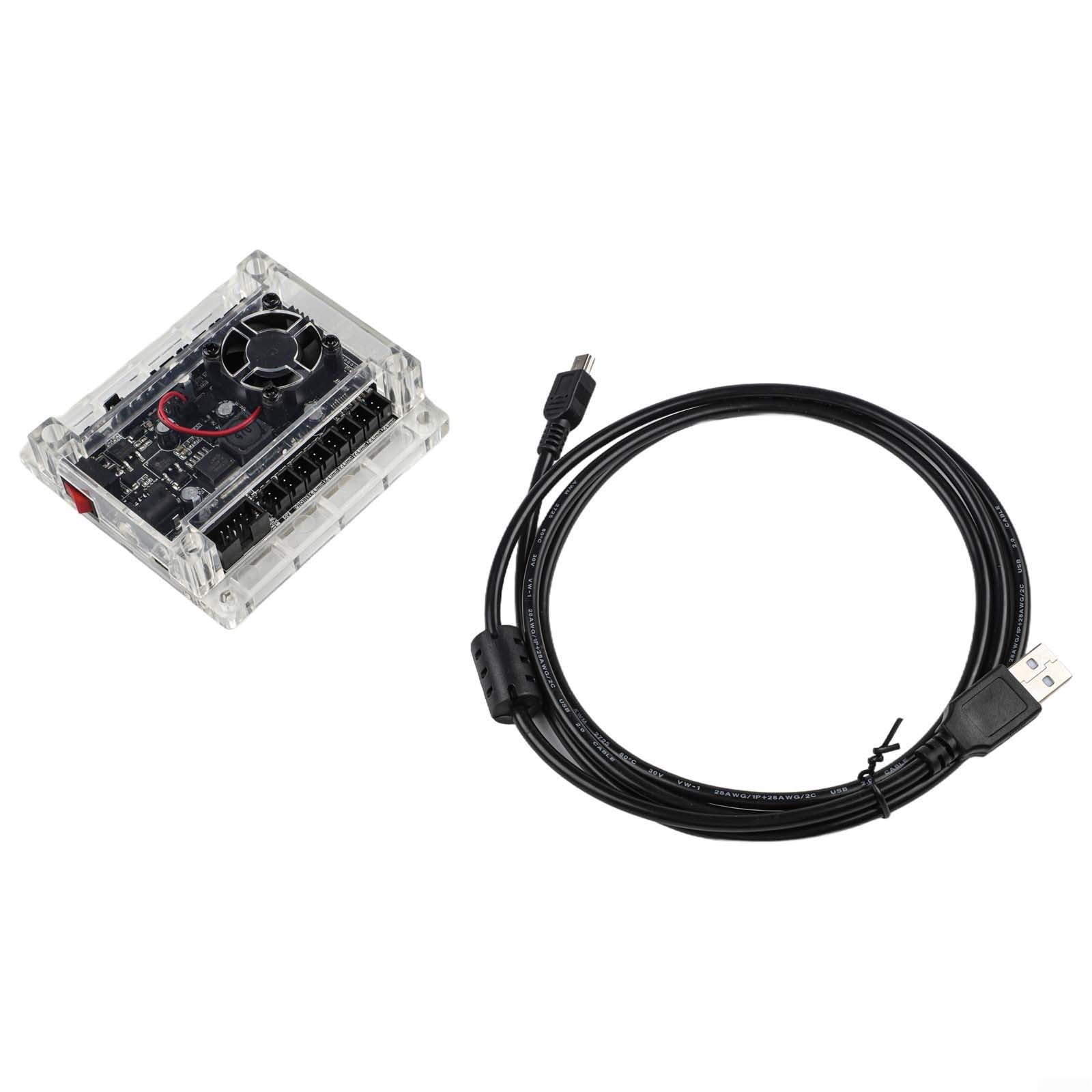 Carte de contrôle CNC à 3 axes pour carte de contrôle compatible GRBL 1.1F, graveur de routeur CNC 2418 3018 - Mise à niveau de la machine, avec reconnaissance de module hors ligne et intégré