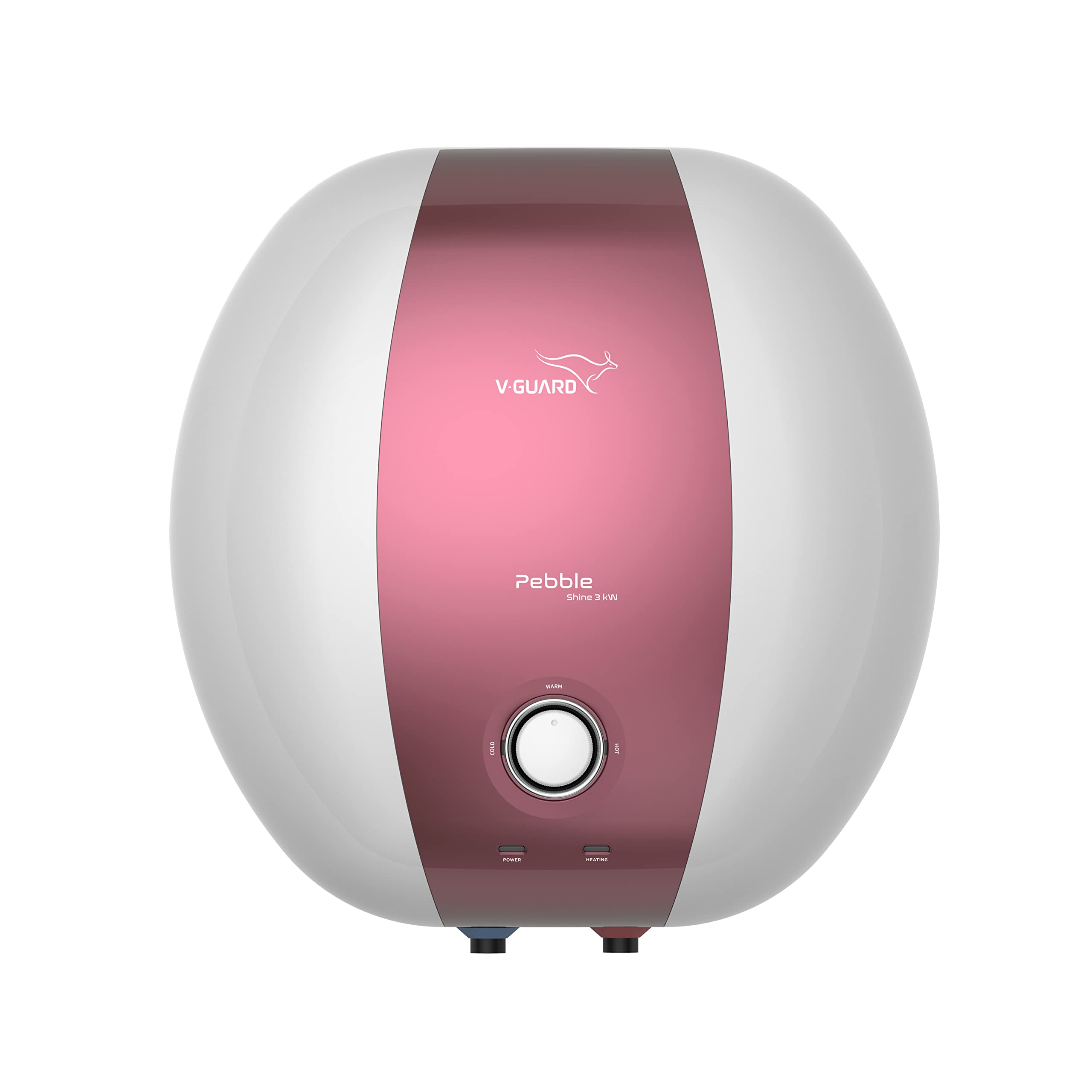 V-Guard Pebble Shine 3kW 25 Litre Water Heater | 33% Faster Heating | Rust-proof ABS Body | BEE 5 Star Rating for Energy Efficiency | Advanced Multi-layered Safety Features | Suitable For Hard Water & High-rise Buildings | 2 Years Warranty (B0B1DLYSWS) Amazon Price History, Amazon Price Tracker