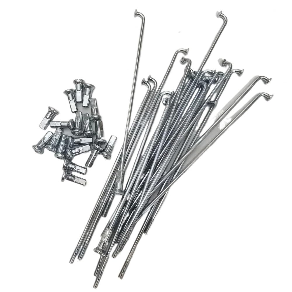 Raggi per Bicicletta 36 pz/Lotto Raggi for motociclette elettriche for Bicicletta 10G Diametro 3,18 mm Lunghezza 55-305 + nippli